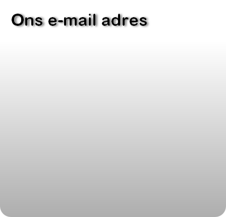 Ons e-mail adres